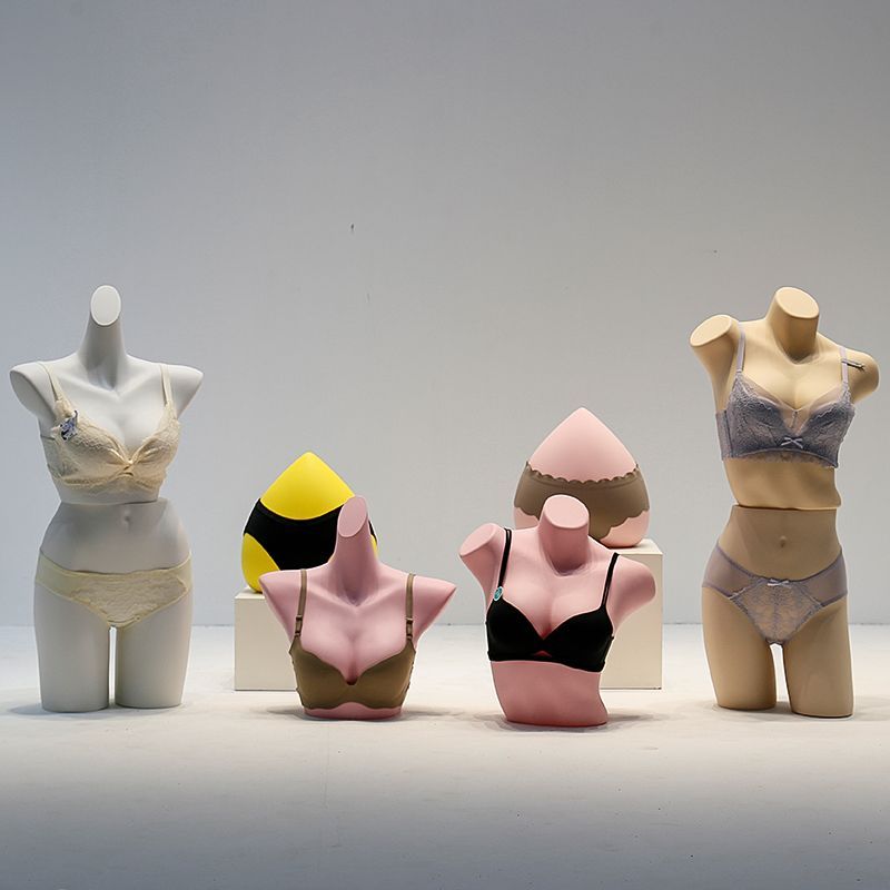 จัดส่งรวดเร็ว🍒แบบจำลองมนุษย์ หุ่นจำลองชุดชั้นใน หุ่นครึ่งตัวชายและหญิง ชั้นวางหุ่นโชว์ชุดว่ายน้ำ - รูปที่ 2