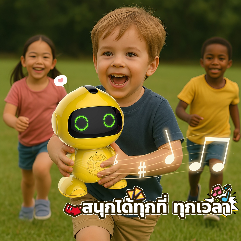 ส่งจากไทย ของเล่นเด็ก ของเล่นมีเสียง เครื่องเล่านิทาน เพลงกล่อมเด็ก วัสดุ ABS ทนทาน ชาร์จ USB ราคา ถูกที่สุด ดีลบีเคเค แกลเลอรีภาพที่ 4