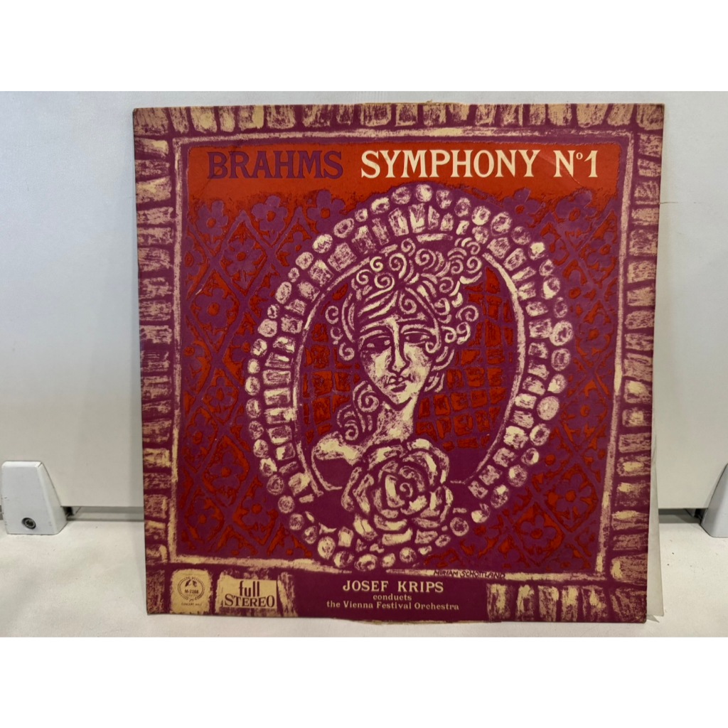 1LP Vinyl Records แผ่นเสียงไวนิล  BRAHMS  SYMPHONY N°1     (E13A40)