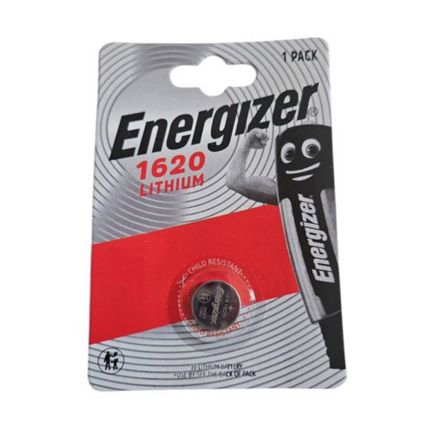ถ่านEnergizer CR1620 Lithium 3V แพค1ก้อน