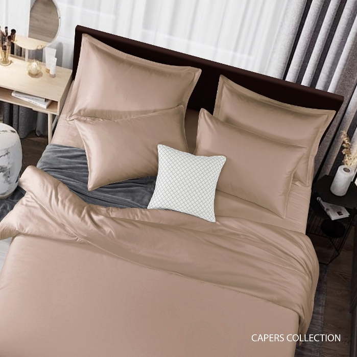 SANTAS ปลอกหมอนกอด ขนาด 19 x 51 นิ้ว สีพื้น ทอ 350 เส้นด้าย