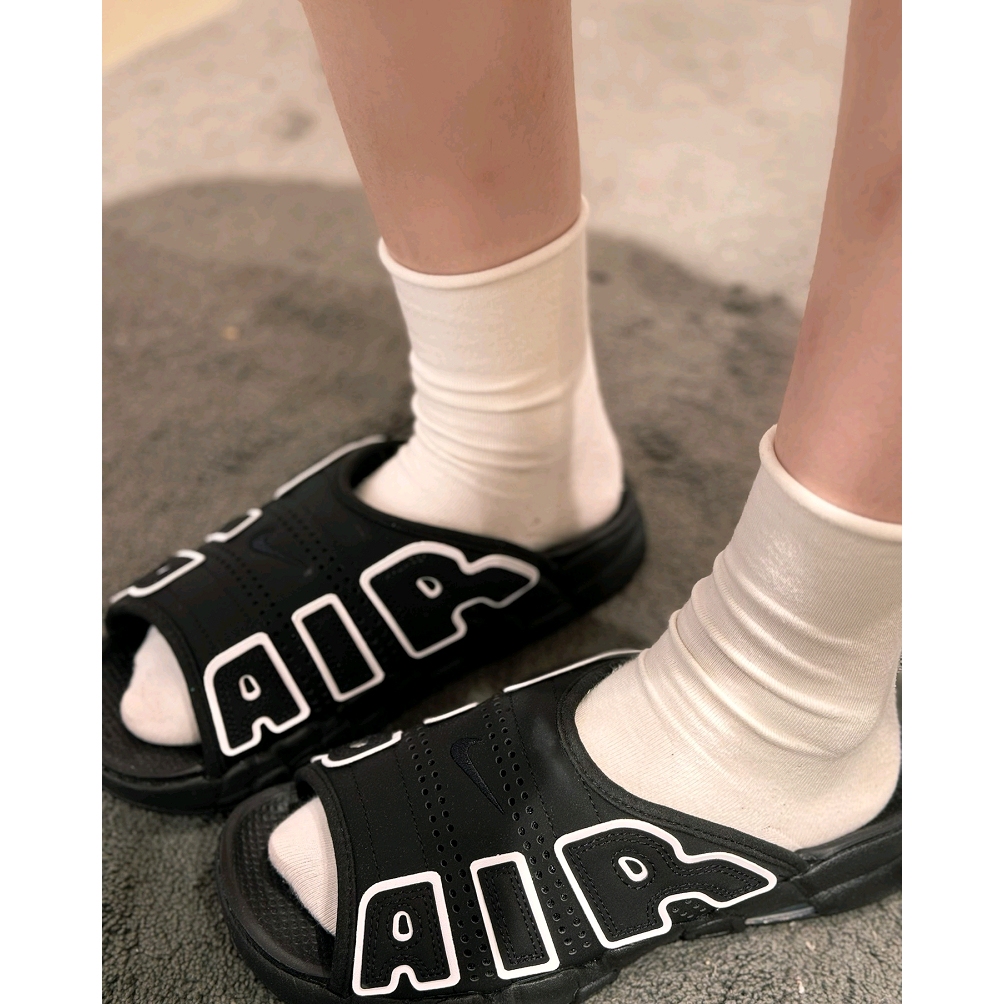 Nike Air More Uptempo Slide รองเท้ามีสายรัดรุ่นฮิต(ของแท้ 100%)