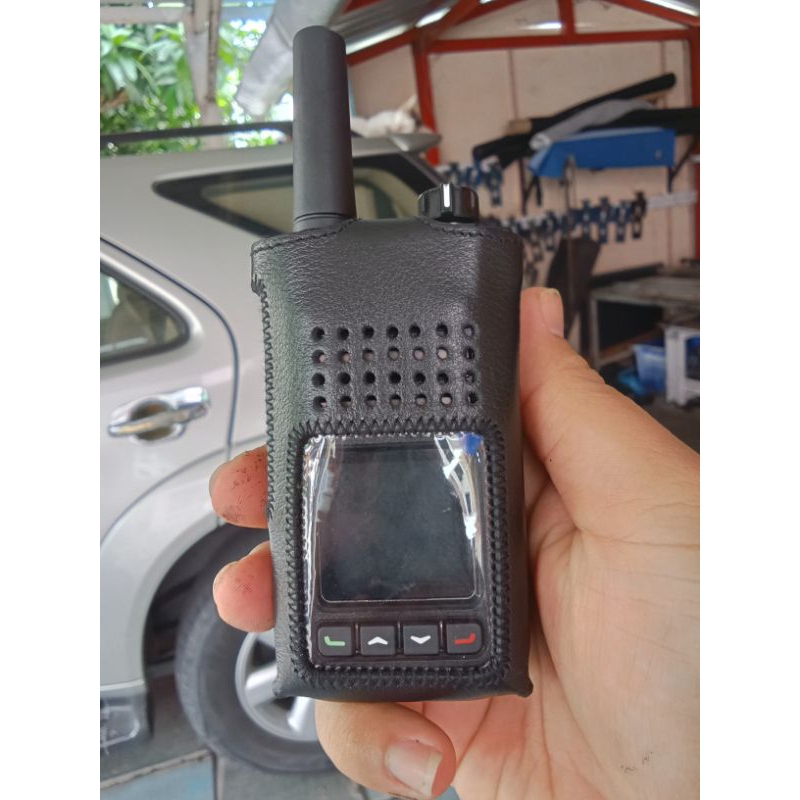 ซองหนังวิทยุรุ่น spender tc4m หนังแท้