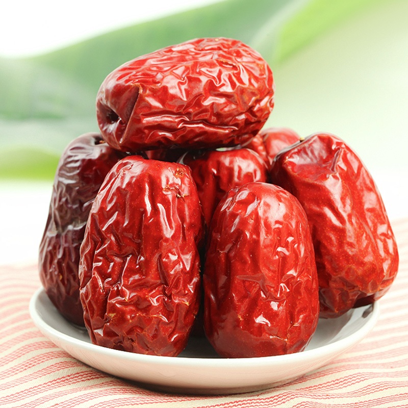 พุทรา จัมโบ้ 500g/1 kg พุทราจีนอบแห้ง ไซน์ใหญ่ Chinese dried jujube 竹枣 พุดซา นำเข้า คัดเกรด