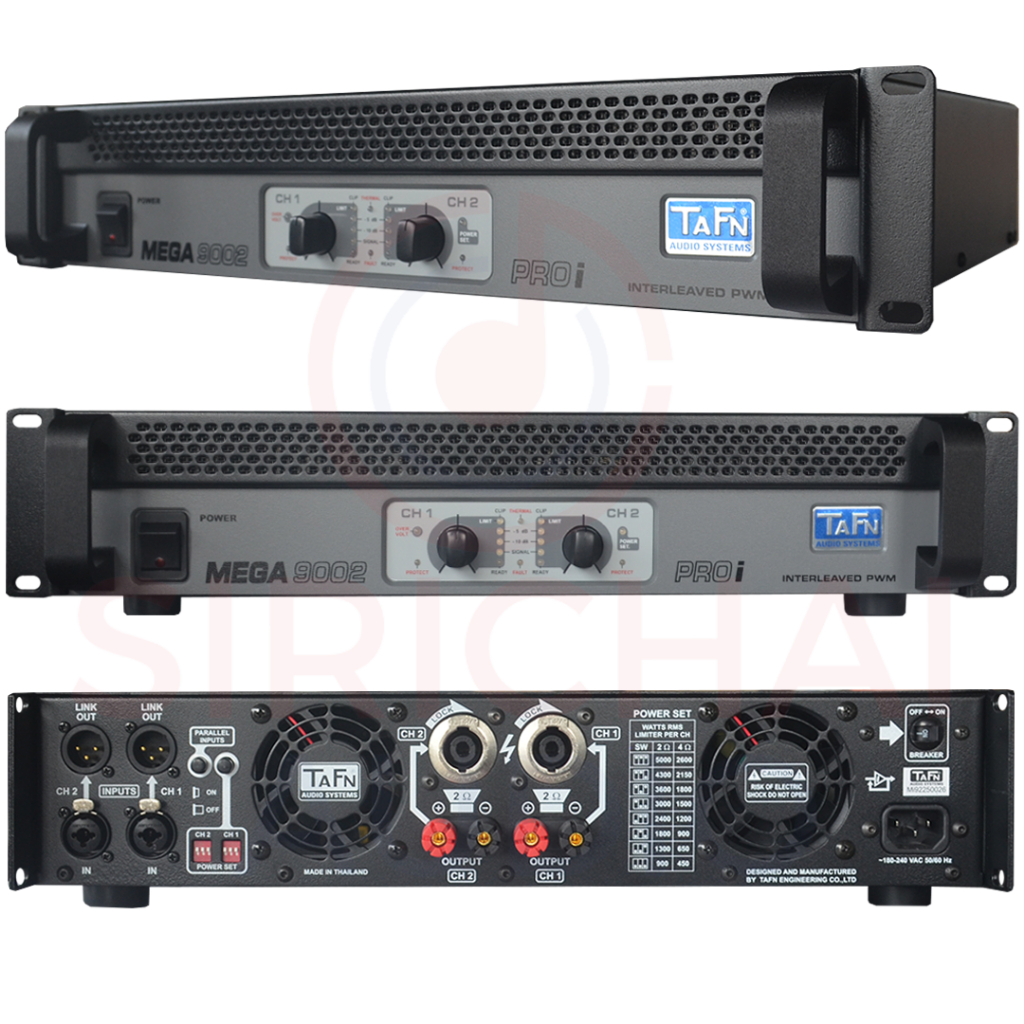 เพาเวอร์แอมป์ TaFn รุ่น MEGA 9002 PRO i