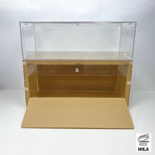 กรงงู กรงสัตว์เลื้อยคลาน ขนาด 60 x 30 x 20,30 cm รูระบาย 3 mm By Exotic Technician
