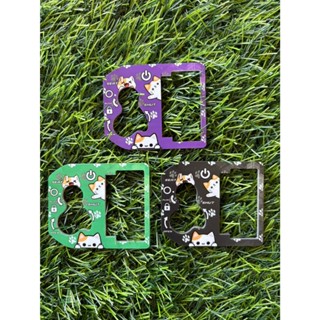 ครอบสวิตซ์กุญแจ Scoopyกุญแจ ทำจากแผ่นอะคริลิค พร้อมกาวสองหน้…