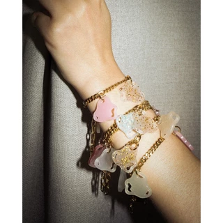 แท้หิ้วตรงจากShopทุกวัน สร้อยข้อมือInfinitude Single chain bracelet ข้อมือPipatchara กำไลPipatchara