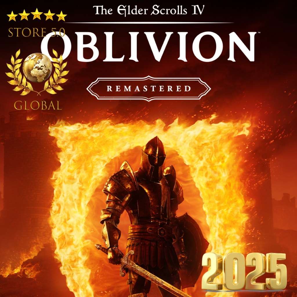 The Elder Scrolls IV Oblivion Remastered Deluxe Offline Key Card จัดส่งทันที