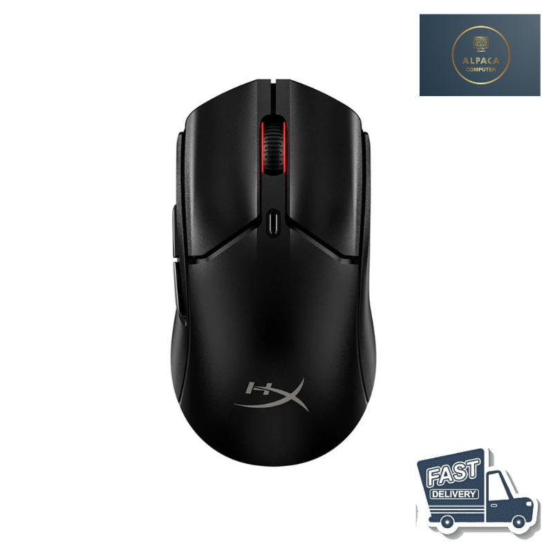 HYPER X MOUSE PULSEFIRE HASTE 2  MINI WIRELESS BLACK : 7D388AA สินค้าพร้อมส่ง