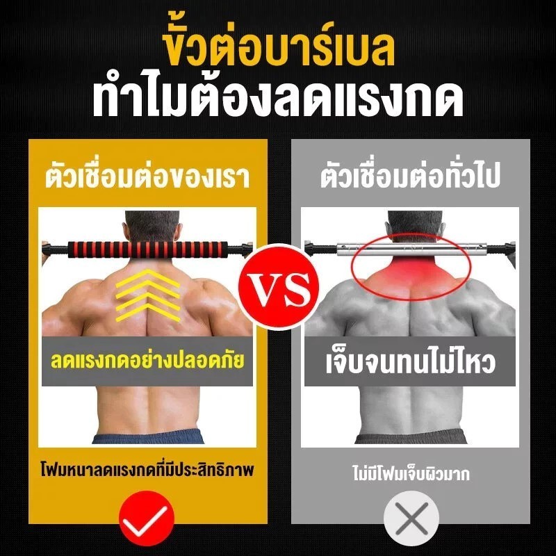 ดัมเบล 10/15/20/30/40KG ชุดดัมเบลพร้อมบาร์เบล ยกน้ำหนัก สร้างกล้ามเนื้อ ออกกำลังกาย Adjustable Dumbbell PVC ดัมเบลปรับน้ - รูปที่ 3