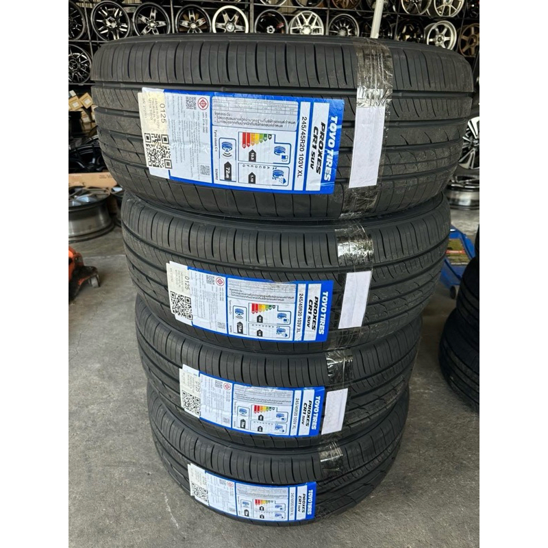🚓🚗ยางtoyo cr1 245/45/20 ยางใหม่ ปี25
