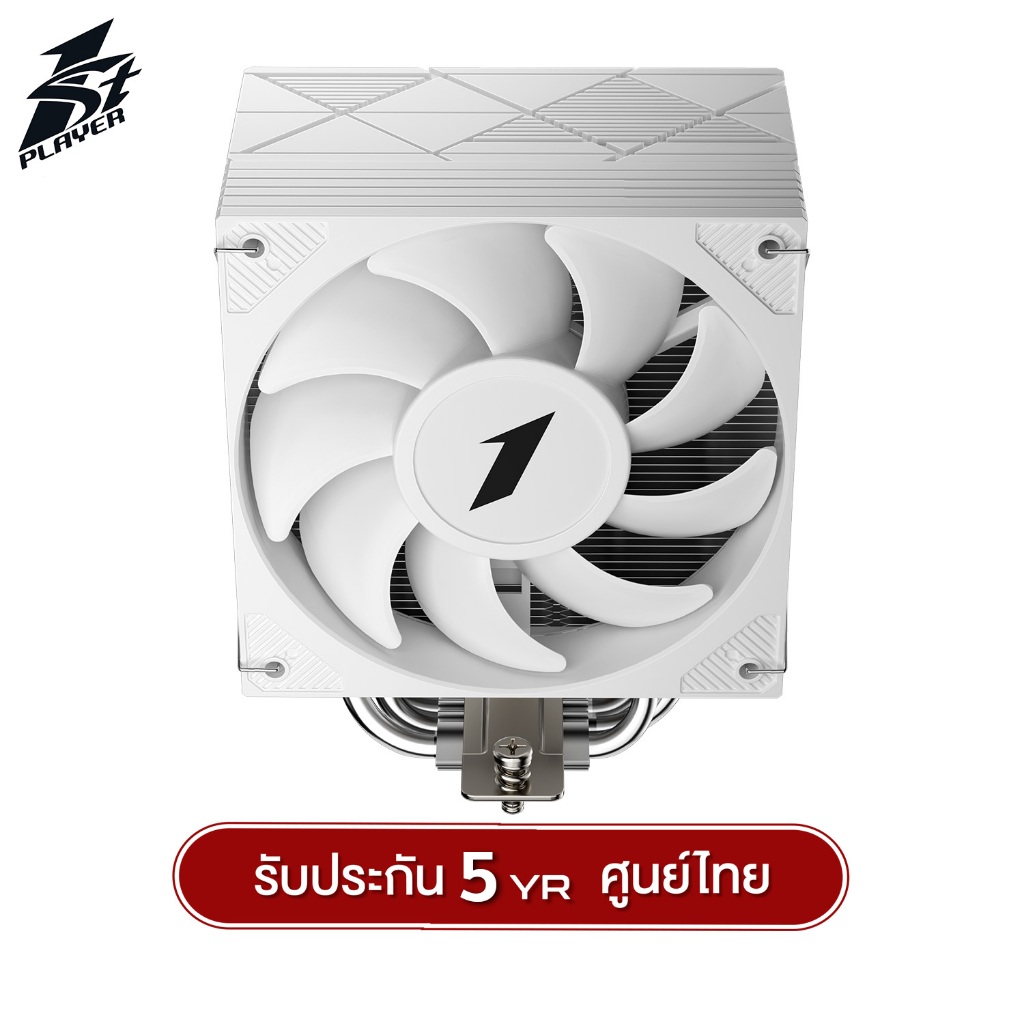 ซีพียูคูลเลอร์ 1st Player CY12 Series (TDP225W) Black / White Air CPU Cooler รับประกัน 5 ปี - รูปที่ 6