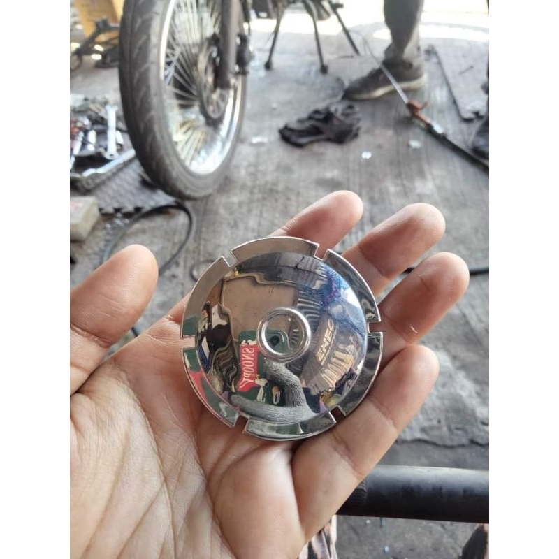 ฝาปิดสวิงอาร์มสีโครเมี่ยม