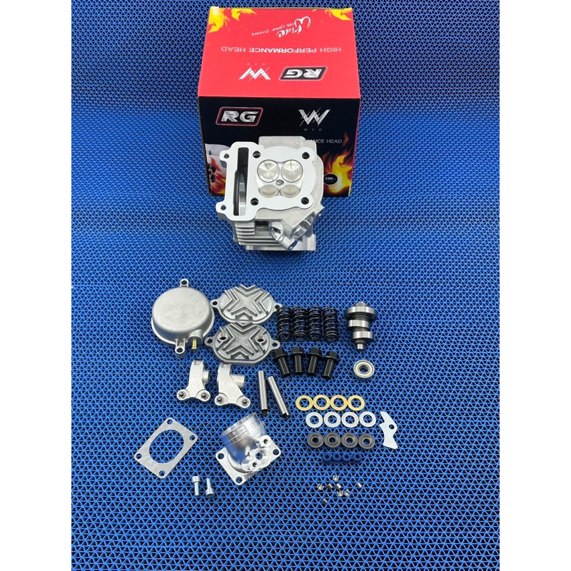 ฝาสูบmio/4วาวขนาดวาว27-24มิลใส่ลูก67ขึ้นพร้อมอุปกรณ์ในฝาพร้อมคอหรีดฝาสูบยังไม่เซ็ทหลังวาว