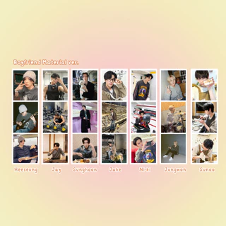 < พร้อมส่ง > รูปติดบัตร id photo 3 ช่อง l ENHYPEN bf ver. รูปติดบัตรใส่หลังเคสโทรศัพท์เก๋ๆ 💖
