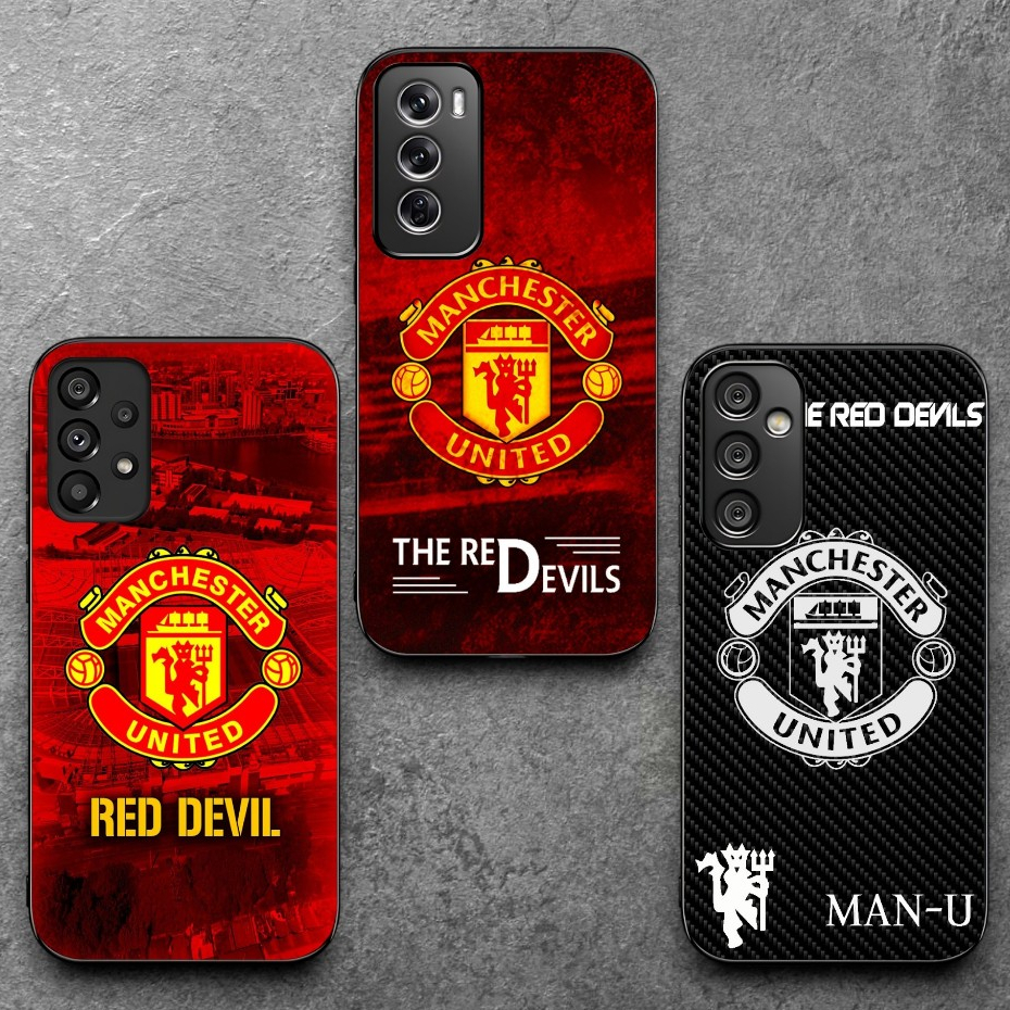 เคส Samsung ทุกรุ่น a56 a17 a54 a53 a73 a34 a06 s23 a15 a16 a35 เคสซิลิโคนสโมสรฟุตบอลแมนเชสเตอร์ยูไนเต็ด