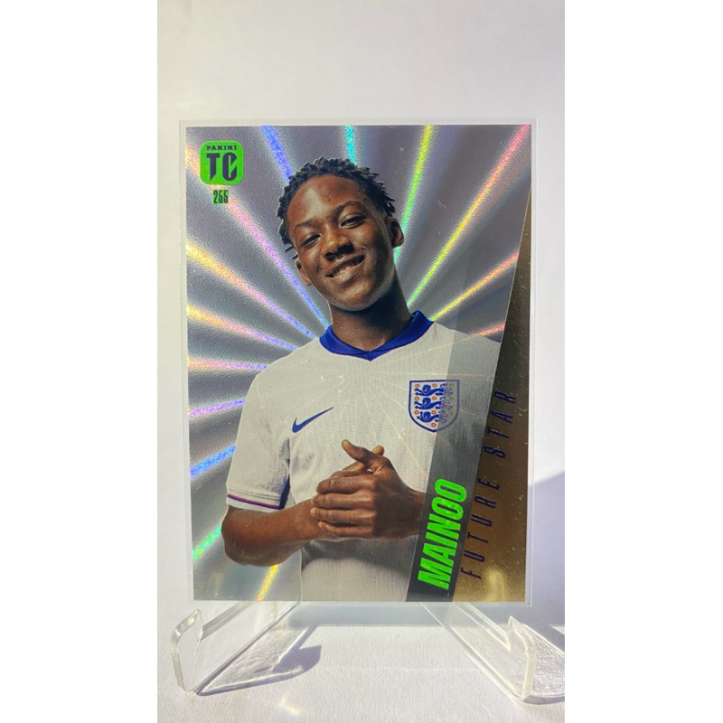 การ์ดนักฟุตบอลสำหรับสะสม KOBBIE MAINOO, PANINI TC, TOP CLASS