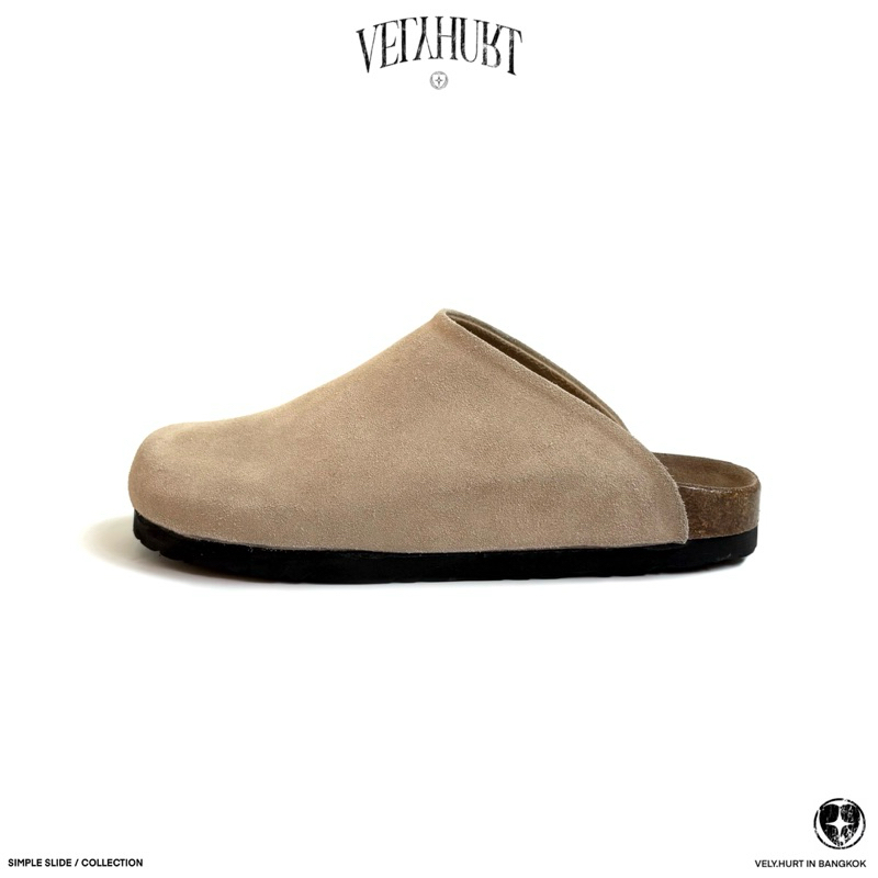 รองเท้าหนัง Vely.Hurt Simple Slide