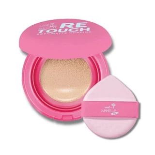 Nami คุชชั่นรีทัชผิว กึ่งแมตต์ ปกปิด คุมมัน กันน้ำ กันเหงื่อ คุชชั่น นามิ Cushion SPF50 PA+++