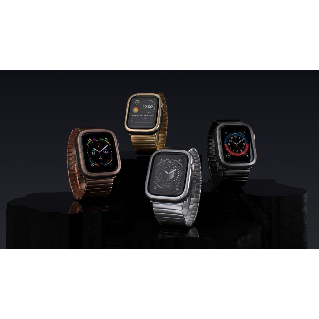 [⌚พร้อมส่ง⌚] CASETiFY | Apple Watch - Metallic Impact Case with Screen Protector