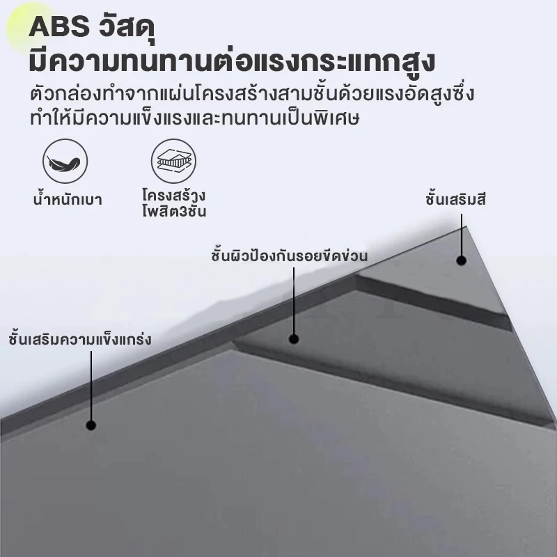 กระเป๋าเดินทาง 20 24 นิ้ว ตะขอหน้า กระเป๋าเดินทางแบบลำลอง ความจุขนาดใหญ่ ใช้งานได้ เหมาะกับการเดินทางทุกประเภท