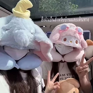 หมอนรองคอรูปทรงU พร้อมหมวก, หมอนรองคอการ์ตูน, หมอนรองคอบ้านและเดินทางสะดวกในการพกพา, หมอนรองคอทุ๊กตา