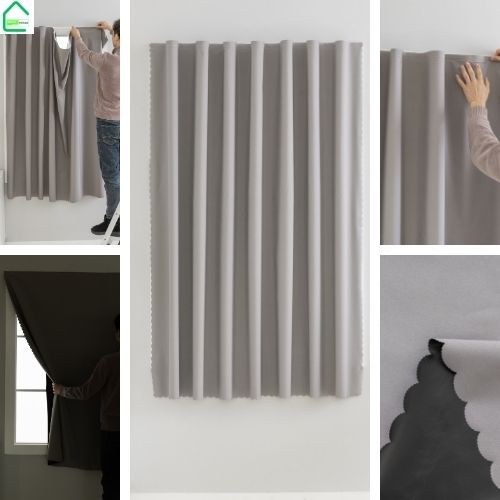 แนะนำ ผ้าม่าน ผ้าม่านกันแสง UV ผ้าม่านตีนตุ๊กแกกันยูวี100% ม่านคุณภาพสูง ผ้าม่านกันแสง ติดตั้งง่าย ฟรีตีนตุ๊กแก+สายรัด พร้อมส่งจากไทย ราคาพิเศษ มีเก็บเงินปลายทาง