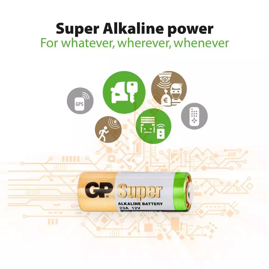 GP Batteries 23A 12V ถ่านรีโมทรถยนต์ thumbnail 7