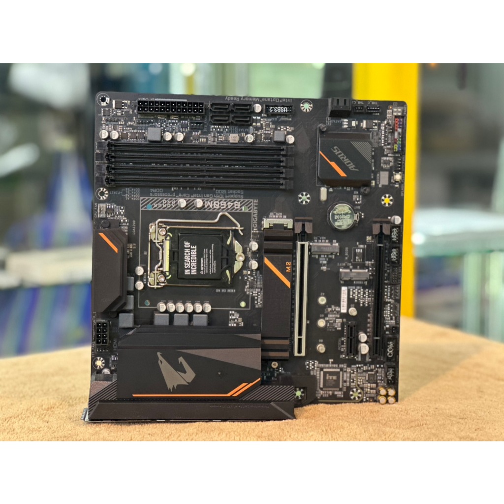 MAINBOARD (เมนบอร์ด) 1200 GIGABYTE B460M AORUS PRO