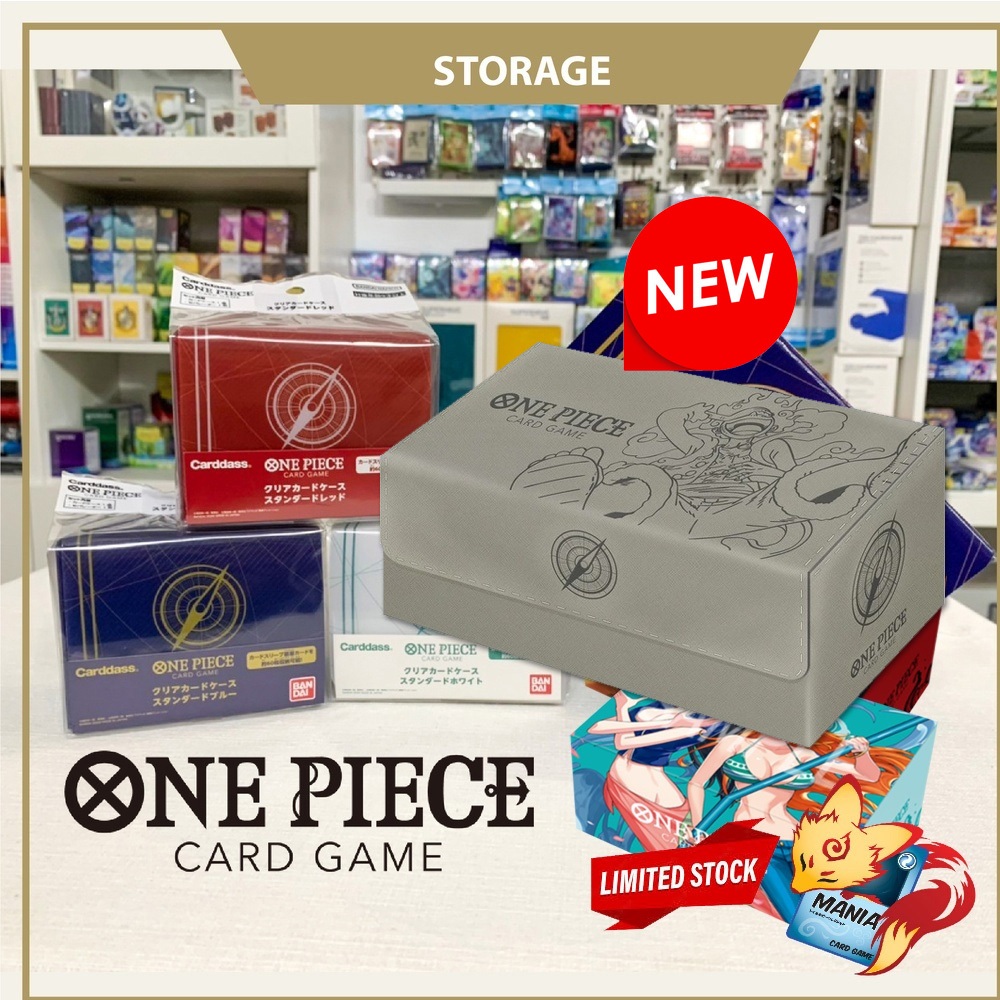 [Onepiece TCG] STORAGE Deckbox กล่องเก็บการ์ด 80+ 200+ วันพีซ การ์ดเกมส์ Onepiece Cardgame