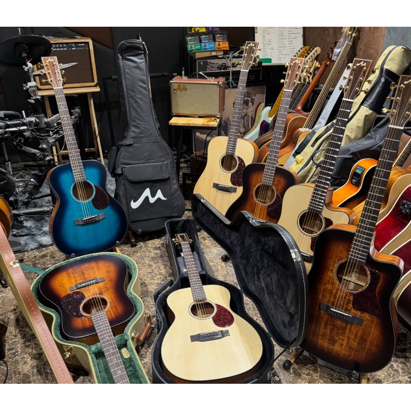 กีต้าร์โปร่ง Most M-07 all solid ไม้แท้ทั้งตัว เคลือบด้านซาติน รุ่นใหม่ล่าสุด