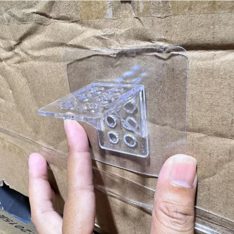 🍓CCT🍓 ตัวติดผนัง ยึดชั้นวาง ฉากสามเหลี่ยม ยึดชั้นวาง เฟอร์นิเจอร์ รับน้ำหนักได้เยอะ พร้อมส่ง - รูปที่ 4