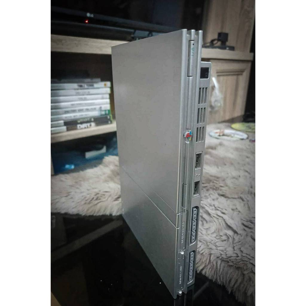 (เครื่องเกม PS2) เครื่อง PS2+Memory card +แผ่นเกม16แผ่น พร้อมเล่น สินค้า อ่านได้ทั้งแผ่นแท้/ก๊อป