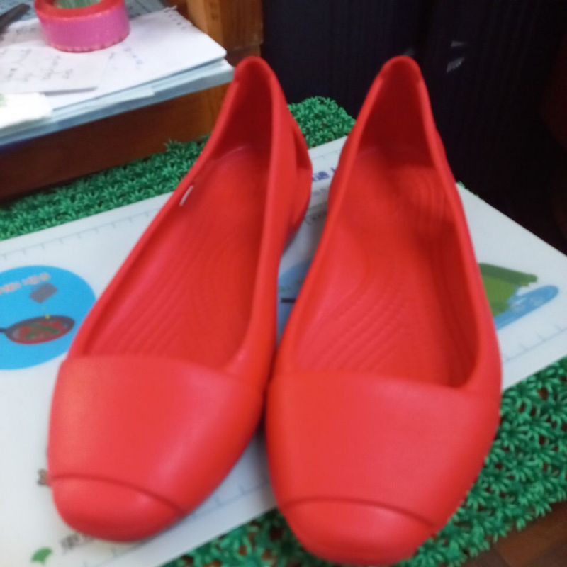 รองเท้าคัทชู สีแดง (A29)