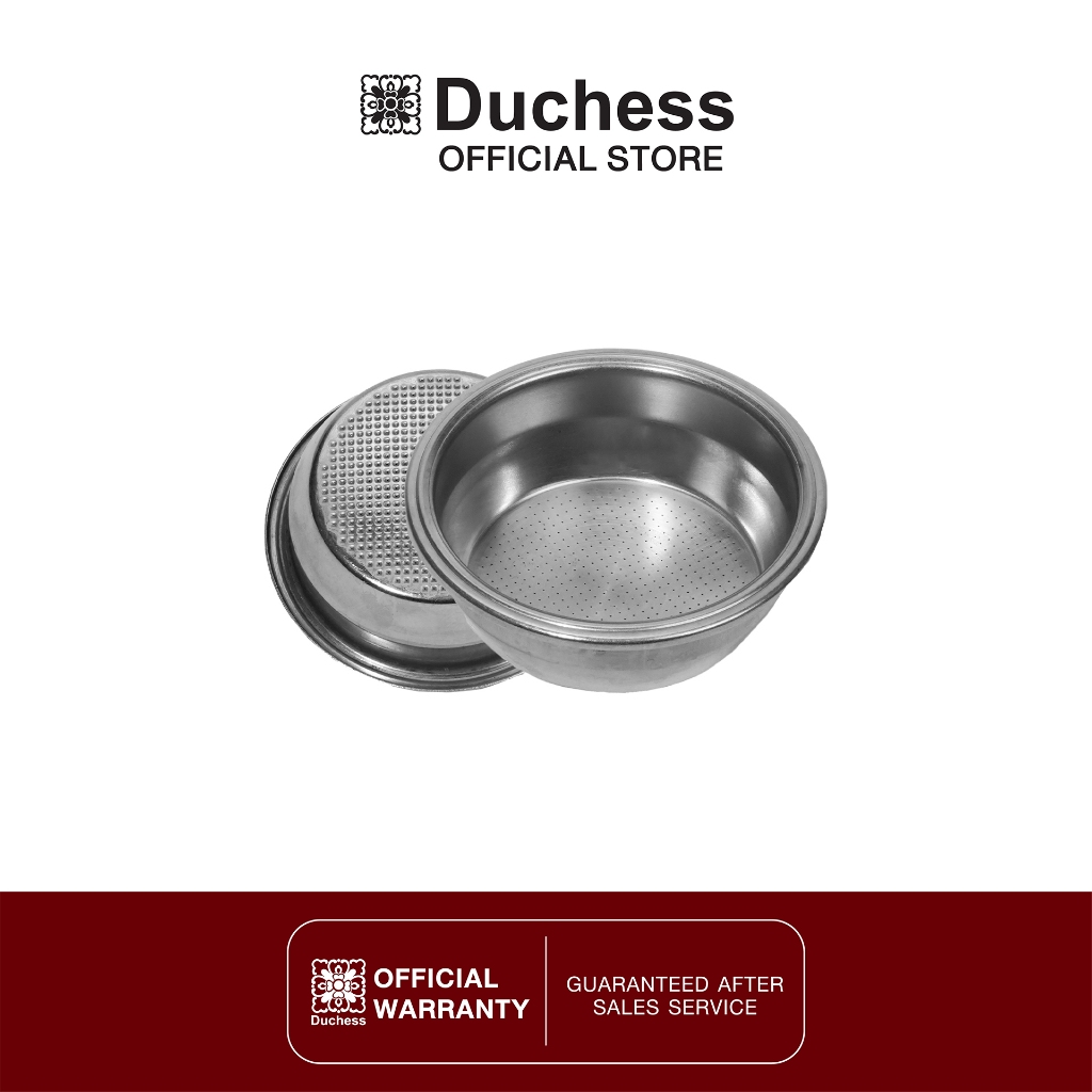 Duchess ถ้วยกรองกาแฟ 2 ช็อต (สำหรับเครื่องชงกาแฟ Duchess รุ่น CM1210,CM1320,CM1450,CM1570,CM1790 ) -