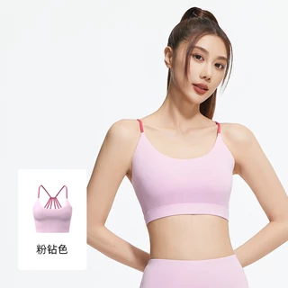 เสื้อบราโยคะ SportBra สปอร์ตบราออกกำลังกาย สายเดี่ยวไขว้หลังสายทูโทน ทรงใหม่สวยใส่สบายทรงสวย บราเย็บติด JYMN068