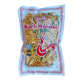 Kari Muruku Ayam ขนมขาไก่มาเลย์ 450 กรัม มีแบบแบนและเกลียว ฮาลาล อร่อย