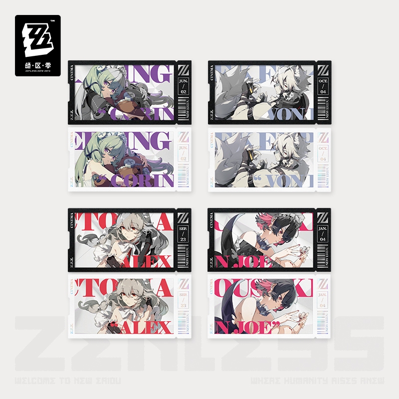 [ พร้อมส่ง / Official ] Zenless Zone Zero Mindscape Card Set - Victoria Housekeeping ZZZ เซ็ตการ์ด L