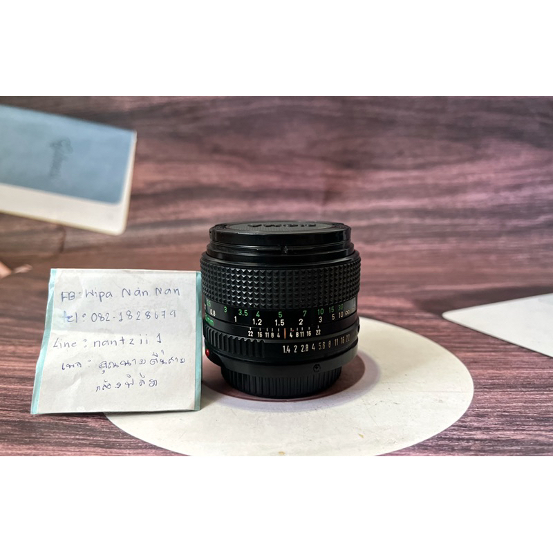Canon FD 50mm f1.4 มือสอง