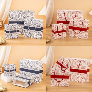 ꒰แพ็ค10ใบ꒱ ถุงของขวัญ william christie rose ไม่มีริบบิ้นค่ะ