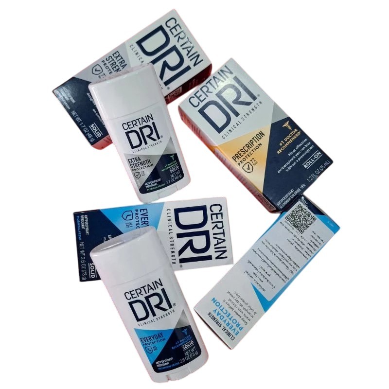 (สินค้าแท้ฉลากไทย) Certain dri เซอร์เทนดราย ระงับกลิ่นกาย certaindri