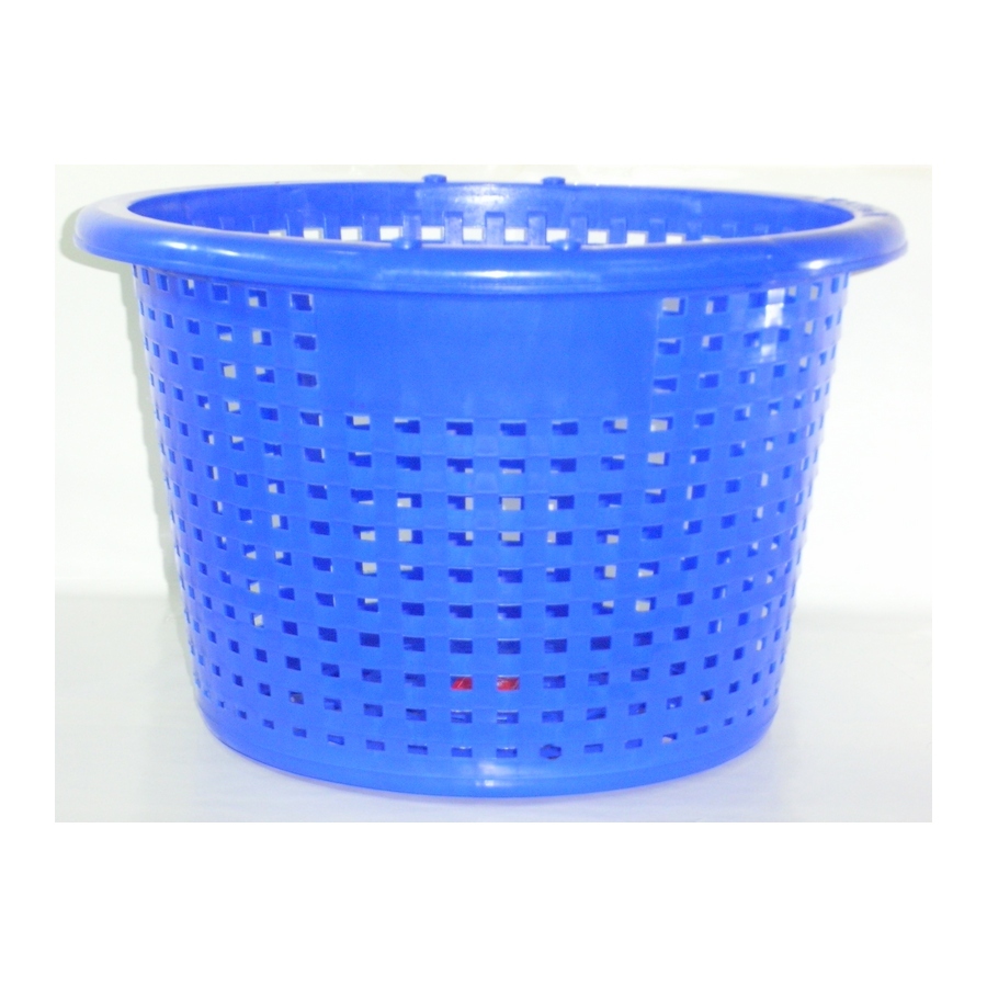 804 ตะกร้าใส่ ปลา/หอย หลัวจัมโบ้  บรรจุ 50kg. ขนาด Ø59 x 38cm. เข่งปลาพลาสติก ตราเรือ PACKใหญ่