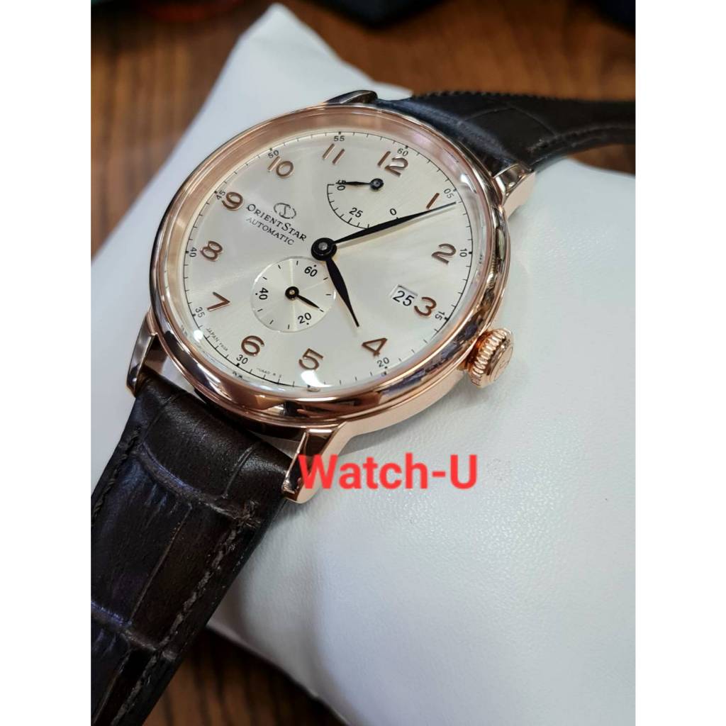 นาฬิกา Orient Star Classic Automatic Heritage Gothic รุ่น RE-AW0003S พิงค์โกลด์