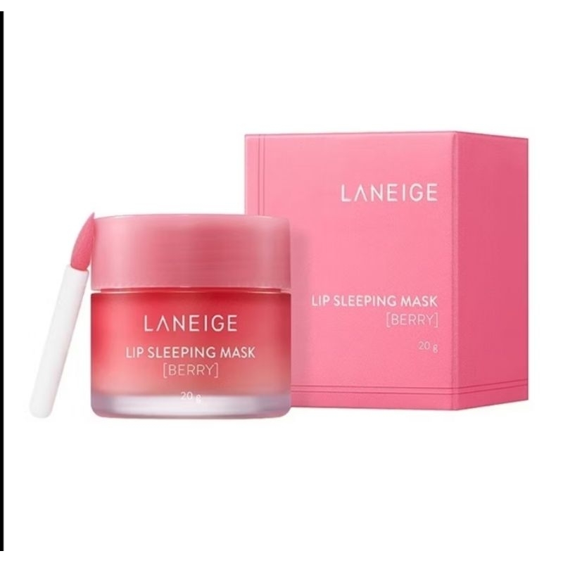 ฉลากไทยหมดปี2028) tester laneige lip sleeping mask #berry 3 g.หรือ 8g/20g  #sweet candy 3g2