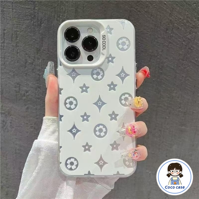 ￼เคสโทรศัพท ์ เหมาะสําหรับ iPhone x xs xr xsmax 11 12 13 14 15 Pro max Plus Street สวมใส ่ สีขาวพิมพ ์ Frosted ซิลิโคนนุ
