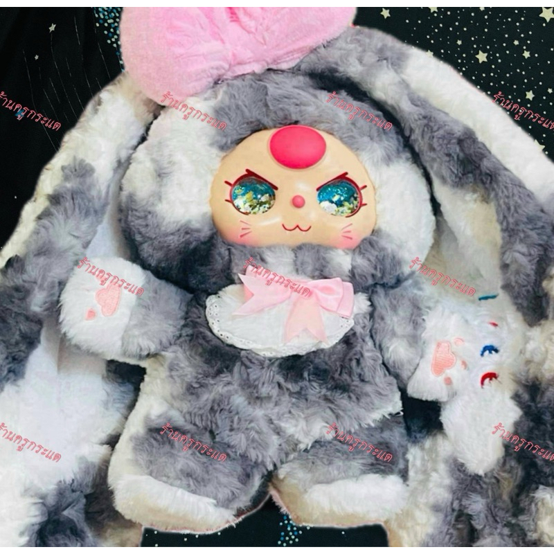 bbt v4 400%ซีเคร็ทน้องกระต่ายลายวัวใส่ตาน้ำคอตตอมสวยงามv2น่ารักมากๆ