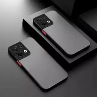 เคสขอบสีหลังแบบขุ่น สำหรับ Xiaomi Redmi Note13 5G Note13pro Note13proplus เคสกันกระแทก ใสนิ่ม