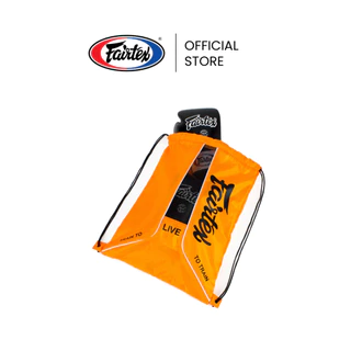 Fairtex ถุงใส่นวมชกมวย BAG6 ผ้าตาข่าย ระบายอากาศดี สำหรับใส่นวมมวยหรือผ้าพันมือ | Sack Bag Boxing Gloves