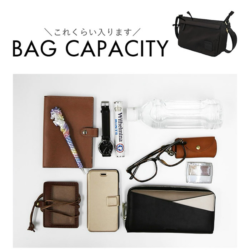 LI-V0081 : Legato Silky Mini Shoulder A5 กันละอองน้ำ รูปที่ 2